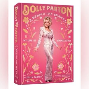 NEW Dolly Parton Hardback Book Includes Butterfly Ornament.🦋